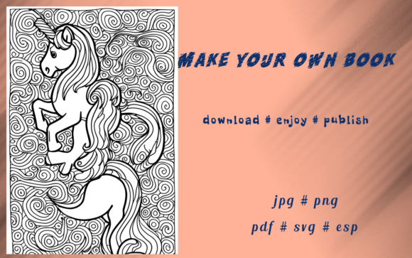 1 Coloring Pages Unicorn: A Versatile Graphic Design Asset for Modern Branding