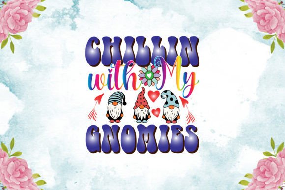 Chillin with My Gnomies SVG Design: A Brand Review
