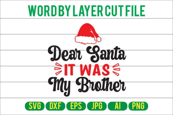 Dear Santa It Was My Brother Embroidery Design Review
