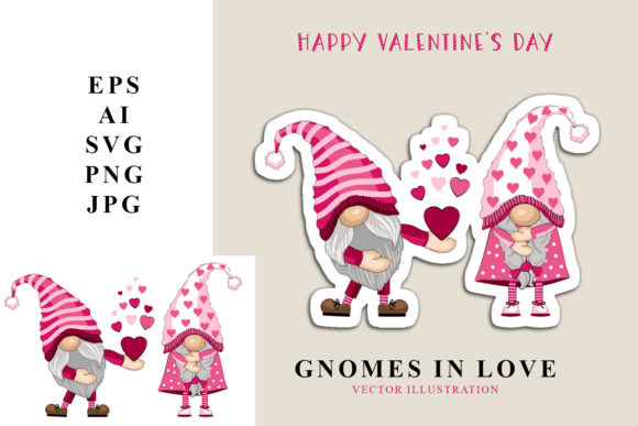 Gnomes in Love Graphics Freebies Review