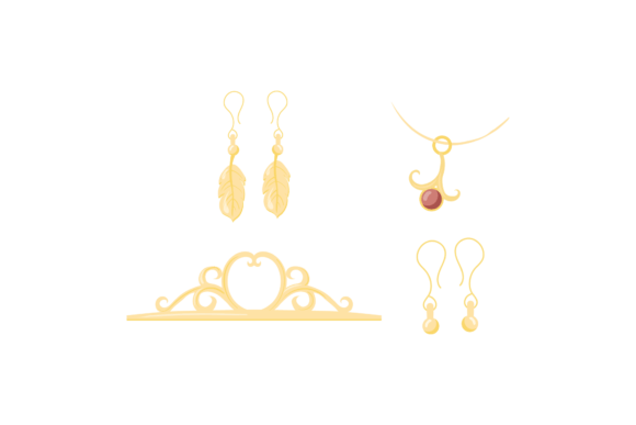 Jewelry Gold Graphics Review: Freebies for Real Projects