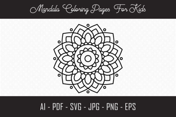 Mandala Coloring Pages for Kids: Graphics and Coloring Pages Amp Review