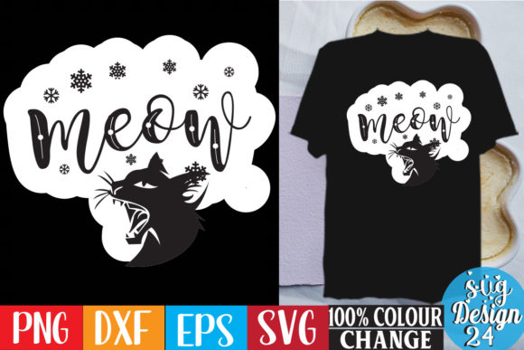 Meow Free Cat Free Svg Design Bundle Svg Graphics and Freebies Review