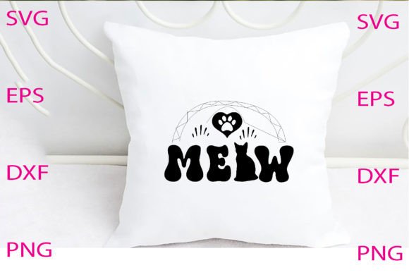 Meow Svg Design Graphics for Crafts