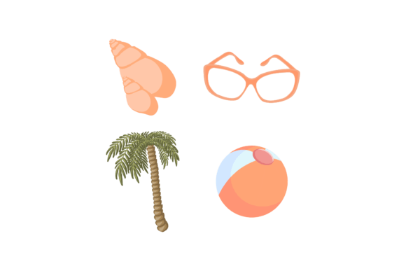 Summer Design Vector Graphics Freebies