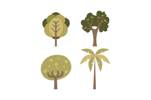 Tree Set Graphics and Freebies Review